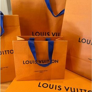 Louis Vuitton gift bag bundle